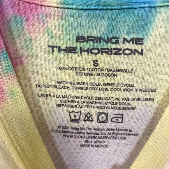 Bring Me The Horizon This Is Why Tie Dye T-Shirt Small - Picture 4 of 4